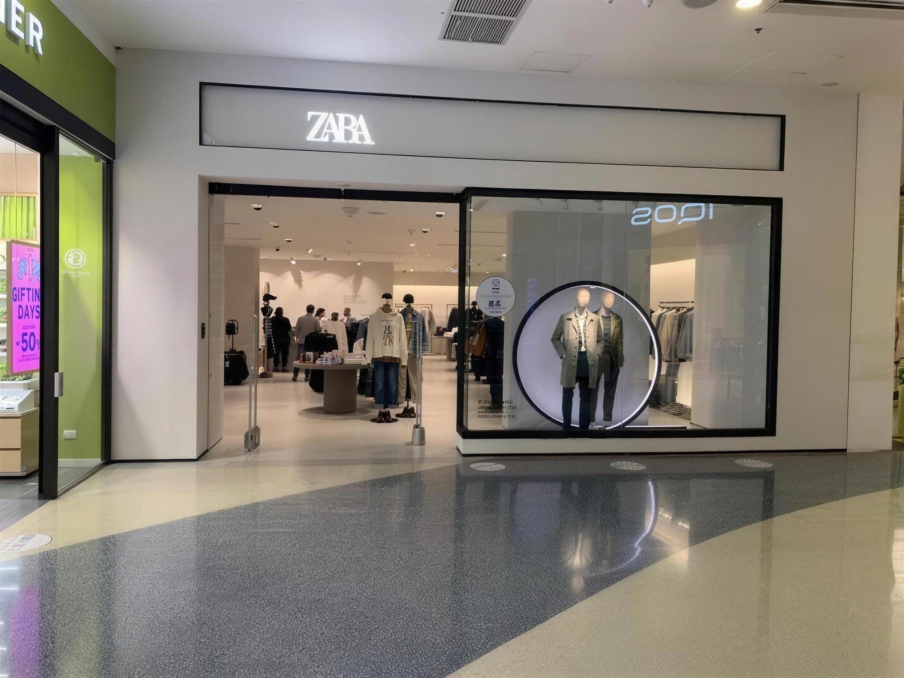 Proyecto Zara en el centro comercial Sambil de Caracas