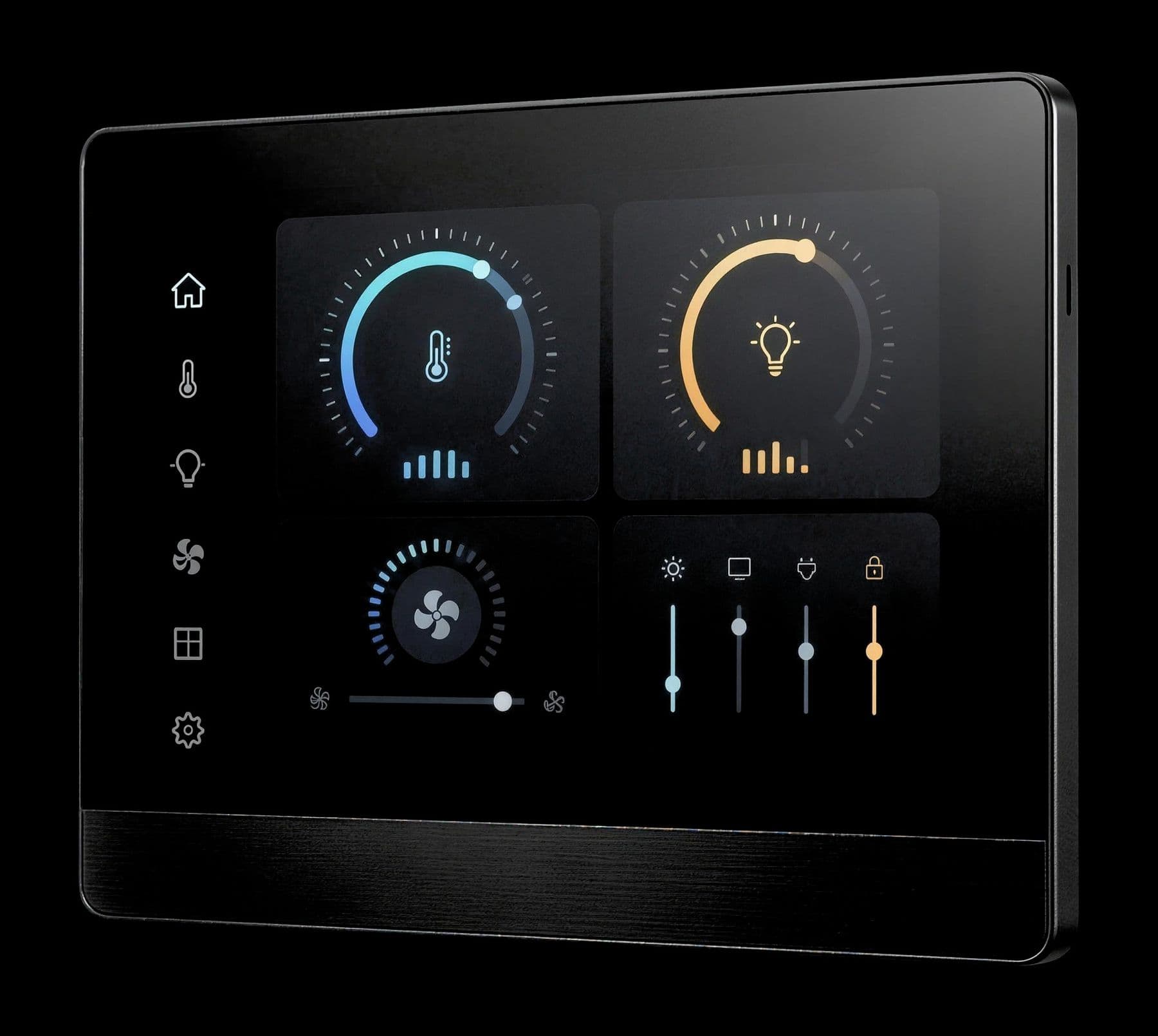 Panel de control de edificio (BMS), recorte al producto para el hub